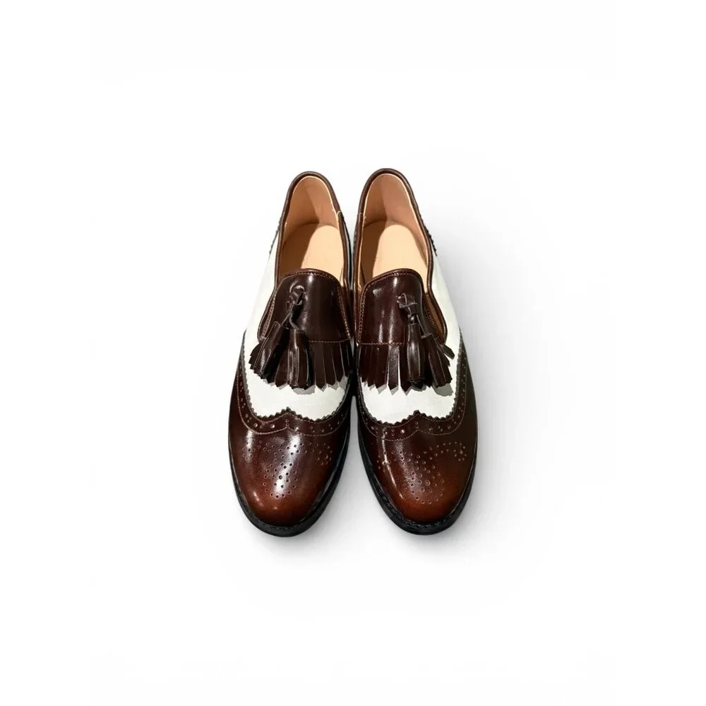 Larosa Women’s Leather Tassel Loafers – Size 9 - BRAND NEW! - Picture 4 of 7